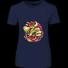 Createyou Mario - Bowser - Női - Sötétkék - S női póló