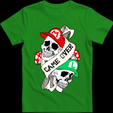 Createyou Mario Game Over - Gyermek - Zöld - XS