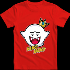 Createyou Mario King Boo - Férfi - Piros - 2XL