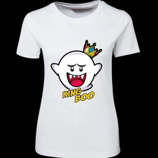 Createyou Mario King Boo - Női - Fehér - L