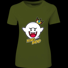 Createyou Mario King Boo - Női - Sötétzöld - S