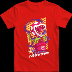 Createyou Mario Land húsevő növény - Gyermek - Piros - S