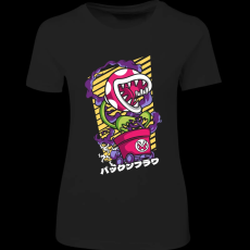 Createyou Mario Land húsevő növény - Női - Fekete - XL