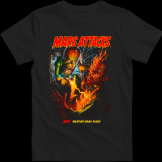 Createyou Mars Attacks - Férfi - Fekete - 3XL