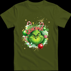 Createyou Merry Grinchmas - Férfi - Sötétzöld - M