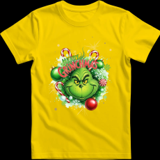 Createyou Merry Grinchmas - Gyermek - Sárga - M