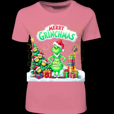 Createyou Merry Grinchmas - Női - Pink - L