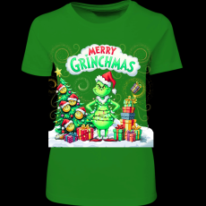 Createyou Merry Grinchmas - Női - Zöld - M