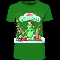 Createyou Merry Grinchmas - Női - Zöld - XL