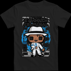 Createyou Michael Jackson Smooth Criminal - Gyermek - Fekete - L