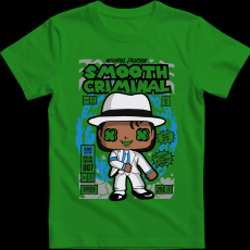 Createyou Michael Jackson Smooth Criminal - Gyermek - Zöld - XL