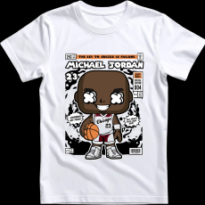 Createyou Michael Jordan - Gyermek - Fehér - M