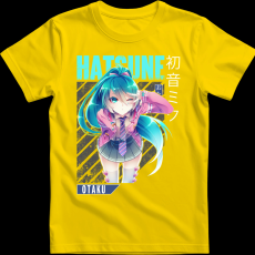 Createyou Miku Hatsune - Férfi - Sárga - 3XL