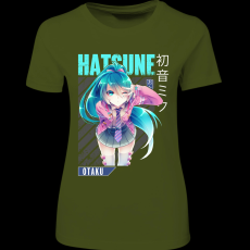 Createyou Miku Hatsune - Női - Sötétzöld - M