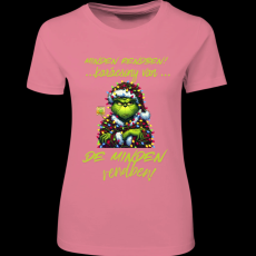 Createyou Minden rendben Grinch - Női - Pink - M