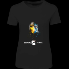 Createyou Mortal Kombat 3 - Női - Fekete - M