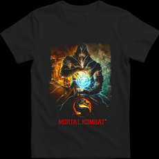 Createyou Mortal Kombat - Férfi - Fekete - L