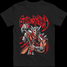 Createyou Mortal Kombat Shao-Kan - Férfi - Fekete - XL