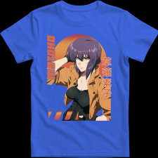 Createyou Motoko Kusanagi 2 - Férfi - Királykék - 3XL férfi póló