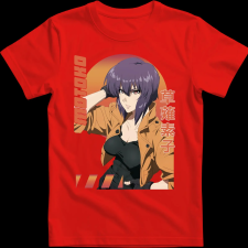 Createyou Motoko Kusanagi 2 - Férfi - Piros - XL férfi póló