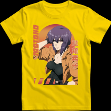 Createyou Motoko Kusanagi 2 - Férfi - Sárga - 2XL férfi póló