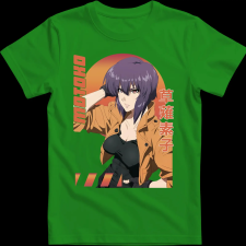 Createyou Motoko Kusanagi 2 - Férfi - Zöld - 3XL férfi póló