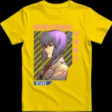 Createyou Motoko Kusanagi - Férfi - Sárga - M férfi póló