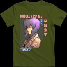 Createyou Motoko Kusanagi - Gyermek - Sötétzöld - XL