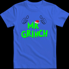 Createyou Mr Grinch - Férfi - Királykék - 2XL férfi póló