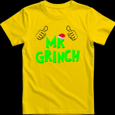 Createyou Mr Grinch - Férfi - Sárga - S
