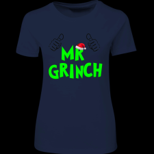 Createyou Mr Grinch - Női - Sötétkék - S női póló