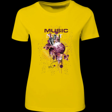 Createyou Music - Női , Sárga , L