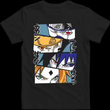 Createyou Naruto 2 - Férfi - Fekete - S férfi póló