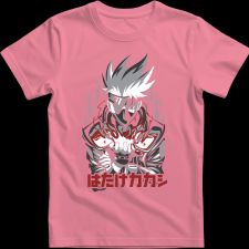Createyou Naruto Kakashi Hatake - Férfi - Pink - M férfi póló
