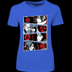 Createyou Naruto Sharinganok - Női - Királykék - L