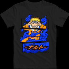Createyou Naruto Uzumaki - Férfi - Fekete - 3XL férfi póló