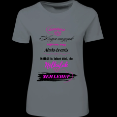 Createyou Nélkülük nem lehet élni - Női - Szürke - XL