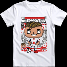 Createyou Neymar Jr - Gyermek - Fehér - S gyerek póló