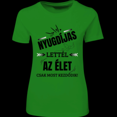 Createyou Nyugdíjas lettél - Női - Zöld - S