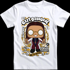 Createyou Ozzy Osbourne - Férfi - Fehér - 2XL