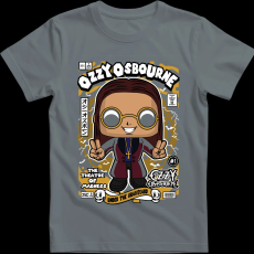 Createyou Ozzy Osbourne - Férfi - Szürke - M