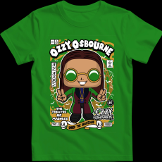 Createyou Ozzy Osbourne - Gyermek - Zöld - S