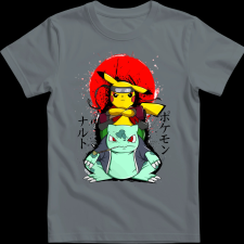 Createyou Pikachu 2 - Gyermek - Szürke - XS gyerek póló