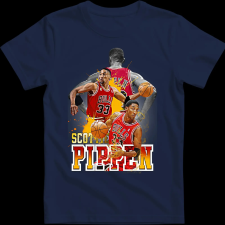 Createyou PIPPEN - Férfi - Sötétkék - 3XL férfi póló