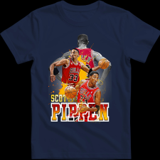 Createyou PIPPEN - Férfi - Sötétkék - M férfi póló