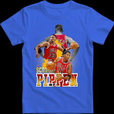Createyou PIPPEN - Gyermek - Királykék - XL gyerek póló