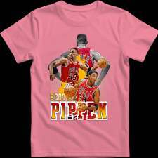 Createyou PIPPEN - Gyermek - Pink - S gyerek póló