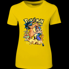Createyou POKEMON - Női - Sárga - L női póló