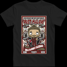 Createyou Post Malone - Férfi - Fekete - 3XL