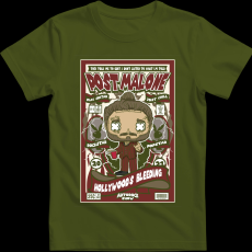 Createyou Post Malone - Férfi - Sötétzöld - M